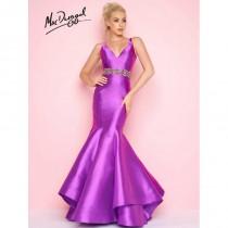 wedding photo - Flash by Mac Duggal 66043L Purple,Turquoise Dress - The Unique Prom Store