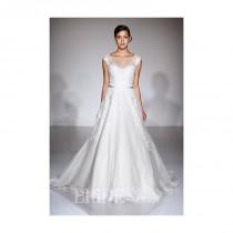 wedding photo - Maggie Sottero - Fall 2015 - Bellissima Sleeveless Tulle A-line Illusion Sweetheart Wedding Dress - Stunning Cheap Wedding Dresses