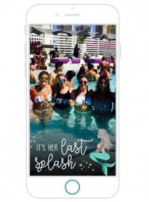wedding photo - Last Splash Mermaid Snapchat Filter 