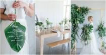 wedding photo - Gorgeously Fresh Greenery and Copper Wedding Ideas