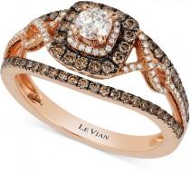 wedding photo - Le Vian Bridal® Diamond Engagement Ring (7/8 ct. t.w.) in 14k Rose Gold