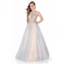 wedding photo - Terani Prom 1611P1238 Dusty Blue Gold,Dusty Coral Gold,Dusty Dark Blue Gold,Dusty Lavender Gold Dress - The Unique Prom Store