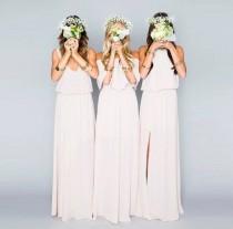 wedding photo - Flowing Bohemian Bridesmaid Dresses - 3 Different Styles