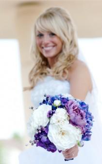 wedding photo - Purple Bouquet - Custom Order for Becca