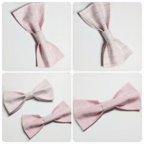 wedding photo - blush bow ties wedding bow ties pink bow tie pale pink bow tie floral bow tie checkered bow tie old pink bow tie groom's tie groomsmen hjfrd