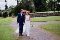 wedding photo - A Wilden Bride Gown For A Blush And Gold Irish Castle Wedding