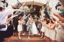 wedding photo - Leaving Your Wedding In Style! - Polka Dot Bride