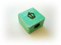 wedding photo - Wedding ring box, Wedding ring bearer, Bridesmaid gift box, Engagement ring box, Favor box, Mother of Bride gift box, Choose your color