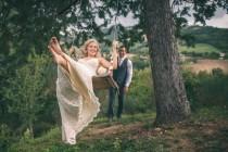 wedding photo - Un matrimonio rustico tra rami di ulivo e bouquet fai da te 