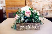 wedding photo - Guestbook Sign - Wedding Guestbook sign - wood guestbook - Wooden Wedding Signs - Elizabeth collection