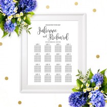 wedding photo -  Wedding Seating Chart Poster-Printable Welcome Wedding Seating Chart Board-Rehearsal Dinner Seating Chart Sign- Find your Seat Wedding Sign