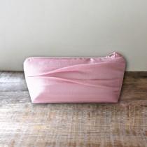 wedding photo - Flat Bottomed Pink Bridesmaid Clutch- 32 More Colors