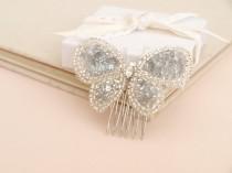 wedding photo - Butterfly Hair Comb