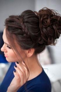 wedding photo - Chic Updo Hairstyles For Bridesmaids