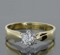 wedding photo - Engagement ring, Gold Engagement ring, Diamond ring, White diamond ring, Woman diamond ring, Sparkly ring gold, Elegant ring, Fine gold ring