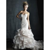 wedding photo - White/Silver Allure Bridals Couture C389 - Brand Wedding Store Online