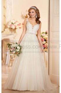 wedding photo -  Stella York A-Line Wedding Dress With Plunging Neckline Style 6291