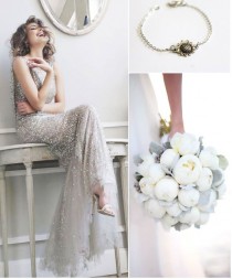 wedding photo -  Shining Silver Wedding Ideas FEBRUARY 16, 2015 ...