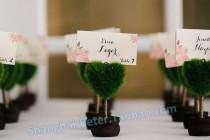 wedding photo -  Beter Gifts® 夏日邁阿密棕櫚樹席位卡SZ018創意派對 餐盤桌卡 餐桌佈景小物