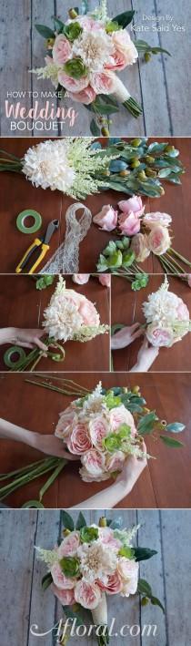 How To Make A Wedding Bouquet wedding photo - How To Make A Wedding Bouquet