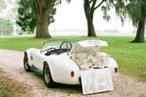 wedding photo - 17 Vintage Wedding Getaway Cars