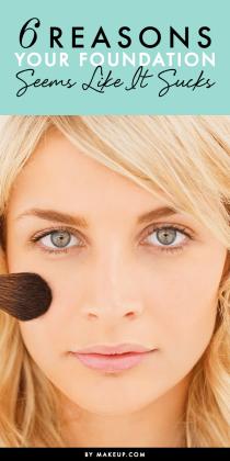 6 Reasons Your Foundation Seems Like It Sucks l Makeup.com wedding photo - 6 Reasons Your Foundation Seems Like It Sucks l Makeup.com