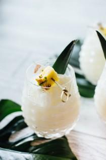 Banana Coconut Rum Slushy wedding photo - Banana Coconut Rum Slushy