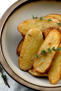 wedding photo - From The Archives: Salt And Vinegar Broiled Fingerling Potatoes