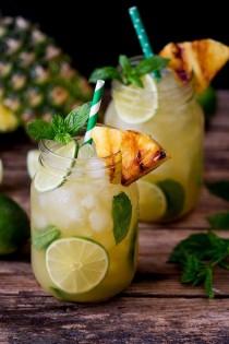 Pineapple Ginger Mojitos With Spiced Rum wedding photo - Pineapple Ginger Mojitos With Spiced Rum
