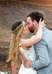 Wedding Headpiece, Goddess Headpiece, Chain Headpiece Bridal BOHO Bohemian Headpiece Hippie Hair jewelry Silver wedding photo - Wedding Headpiece, Goddess Headpiece, Chain Headpiece Bridal BOHO Bohemian Headpiece Hippie Hair jewelry Silver