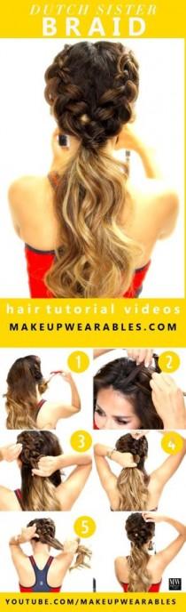 20 Easy No-Heat Summer Hairstyles For Girls With Long Hair wedding photo - 20 Easy No-Heat Summer Hairstyles For Girls With Long Hair