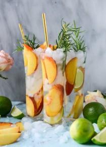 Fresh Peach Gin And Tonic wedding photo - Fresh Peach Gin And Tonic