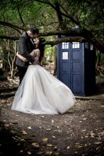 Doctor Who & Harry Potter Geeky Fandom Wedding wedding photo - Doctor Who & Harry Potter Geeky Fandom Wedding