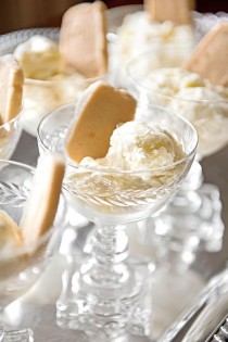 wedding photo - Justine's Pineapple Mint Ice Cream - Homemade Ice-Cream Recipes