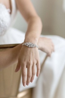 Wedding Bracelet, Cubic Zirconia Bracelet, Bridal Bracelet wedding photo - Wedding Bracelet, Cubic Zirconia Bracelet, Bridal Bracelet