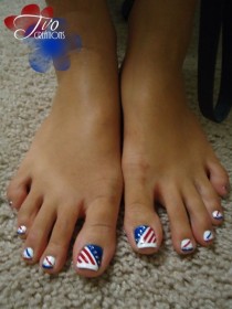4th Of July Nail Photos wedding photo - 4th Of July Nail Photos