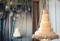 Suspended Wedding Cakes wedding photo - Suspended Wedding Cakes