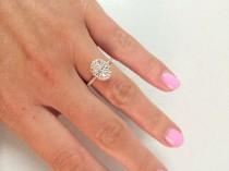 Show Me Your Oval Halo Engagement Rings!! :) - Weddingbee wedding photo - Show Me Your Oval Halo Engagement Rings!! :) - Weddingbee