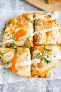 wedding photo -  Buffalo Chicken Quesadillas