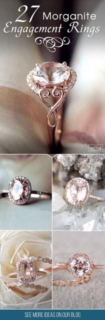 27 Morganite Engagement Rings We Are Obsessed With wedding photo - 27 Morganite Engagement Rings We Are Obsessed With