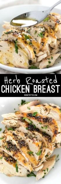 Herb Roasted Chicken Breast wedding photo - Herb Roasted Chicken Breast