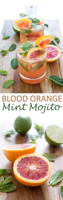 Blood Orange Mojito wedding photo - Blood Orange Mojito