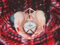 Geometric Engagement Ring Box wedding photo - Geometric Engagement Ring Box