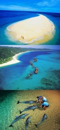 Moreton Island wedding photo - Moreton Island