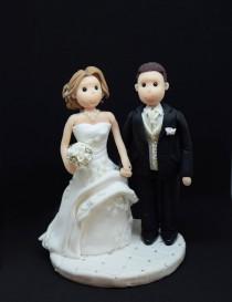 Personalized wedding cake topper wedding photo - Personalized wedding cake topper