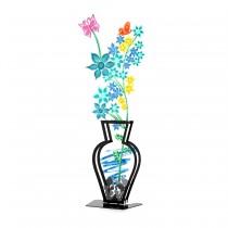 Metal Flower Vase,Wildflower 3D Vase Multicolour,Housewarming Gift,Flower Vase,Home Decor,Table Decor,Table Centerpiece,Gift To Her wedding photo - Metal Flower Vase,Wildflower 3D Vase Multicolour,Housewarming Gift,Flower Vase,Home Decor,Table Decor,Table Centerpiece,Gift To Her