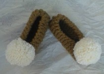 Women's slippers, Bridal Slippers, Non Slip, Wedding Ballet Flats, Home shoes, Pom Pom slippers, Furry White Chunky,Women Pom Pom slippers wedding photo - Women's slippers, Bridal Slippers, Non Slip, Wedding Ballet Flats, Home shoes, Pom Pom slippers, Furry White Chunky,Women Pom Pom slippers
