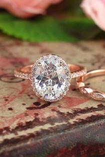 27 Rose Gold Engagement Rings That Melt Your Heart wedding photo - 27 Rose Gold Engagement Rings That Melt Your Heart