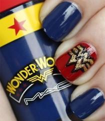 Amazing Superman Nail Art Designs, Ideas, Trends, Stickers & Wraps 2014 wedding photo - Amazing Superman Nail Art Designs, Ideas, Trends, Stickers & Wraps 2014