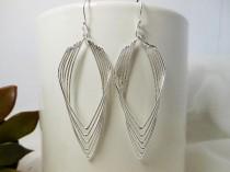 Cool Handcraft Sterling Silver Modern Design Earrings,Modern Design Earring,Modern Earring,Design Earring,Personalized Gifts,Gifts For Her wedding photo - Cool Handcraft Sterling Silver Modern Design Earrings,Modern Design Earring,Modern Earring,Design Earring,Personalized Gifts,Gifts For Her